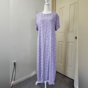 Announcements Maternity Dress Lavender Floral